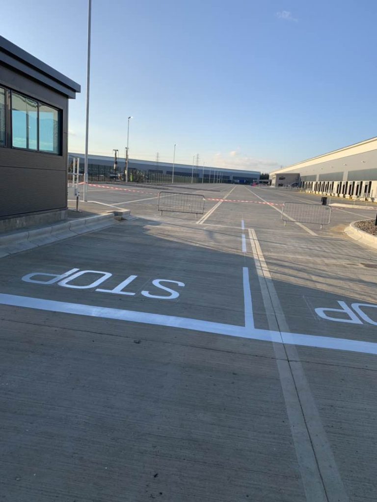 Distribution Centre Line Markings
