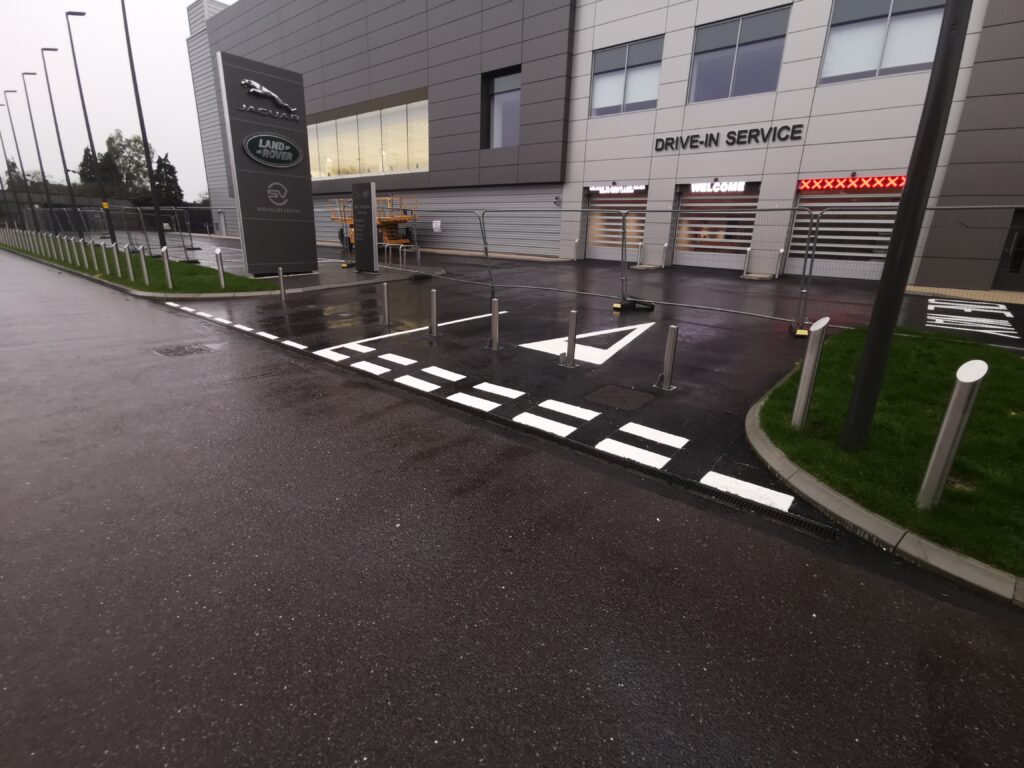 Forecourt Line Markings